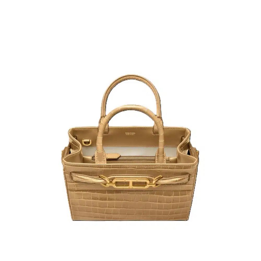 Tom Ford o1loc1c0825 L1811 Size: OS / Leather Small Top Handle Bag Size ONE SIZE - 3 Thumbnail