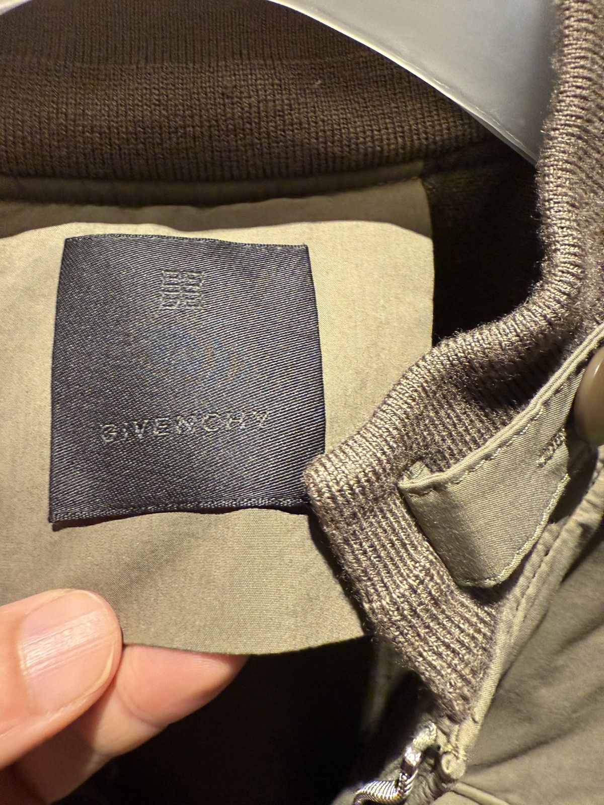 Givenchy olive green military bomber jacket size 48 Size US M / EU 48-50 / 2 - 9 Thumbnail