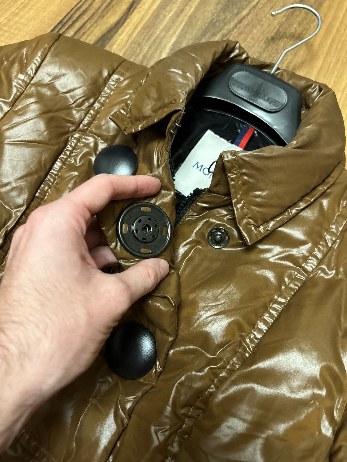 Moncler Moncler neylon down jacket Size S / US 4 / IT 40 - 14 Thumbnail