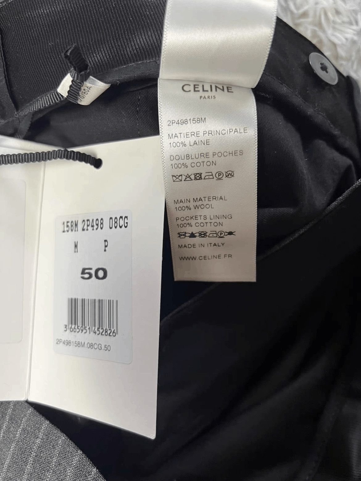Celine Celine Sz 50 Celine 21SS Stripe Trousers-2506 Size US 34 / EU 50 - 6 Thumbnail