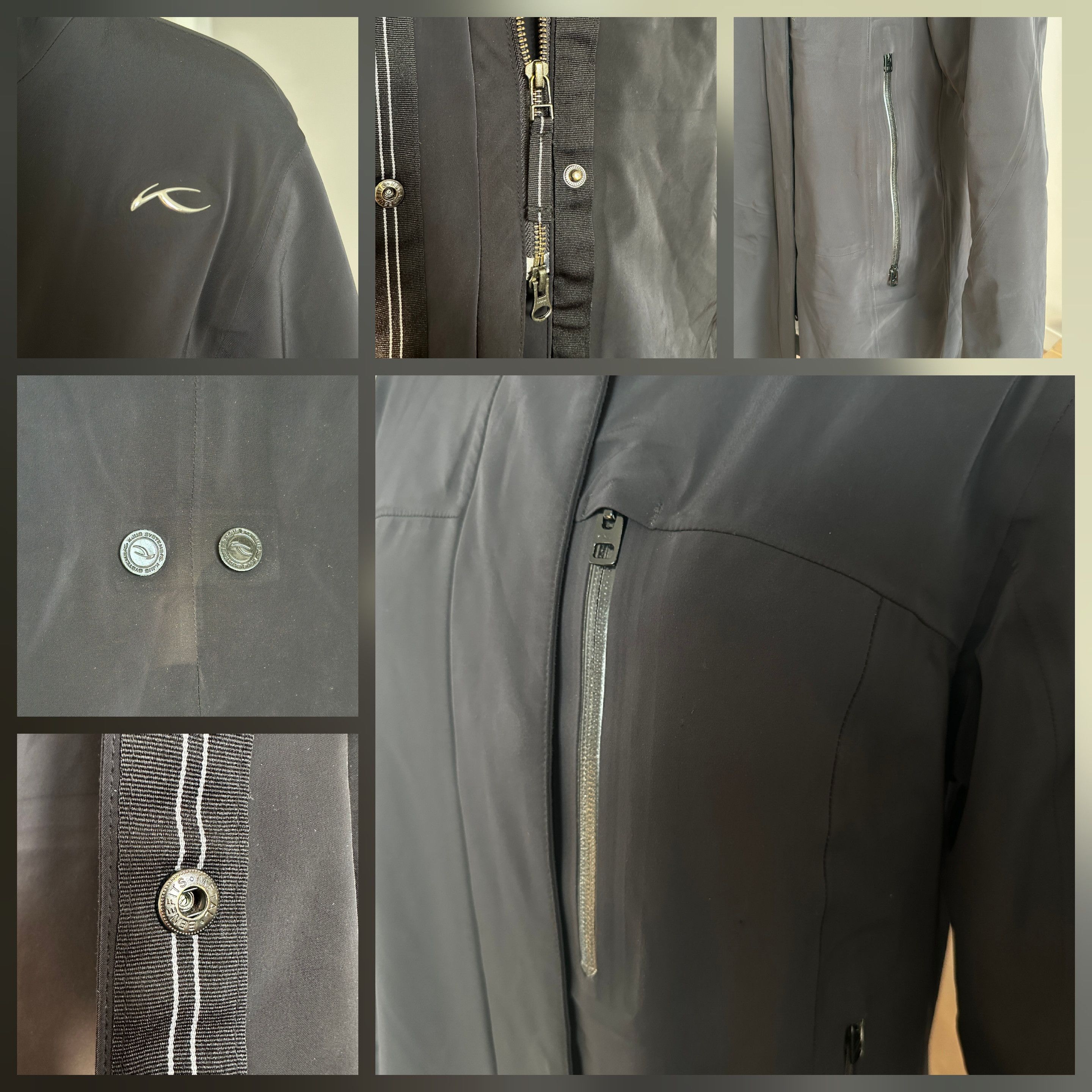 KJUS KJUS 3 in 1 Women's Long Coat Jacket Sportwear Ski Clothing Size L / US 10 / IT 46 - 10 Thumbnail