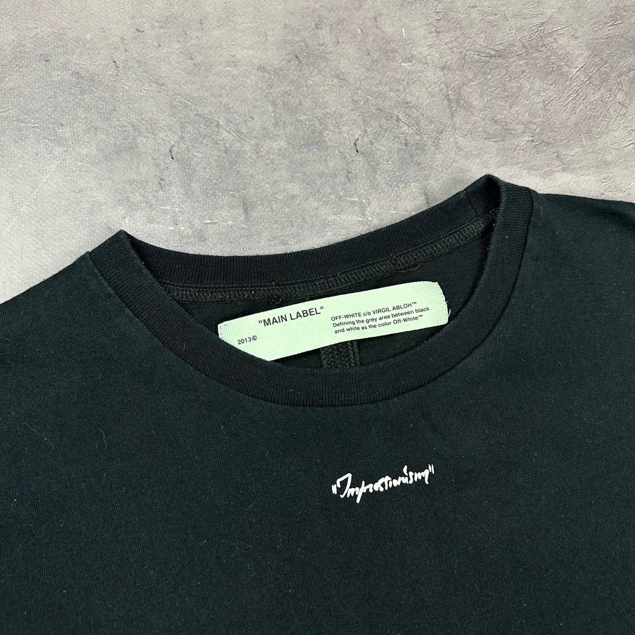 Off-White Rare! Panther Off White Horror Big Logo Tee Size US S / EU 44-46 / 1 - 11 Thumbnail