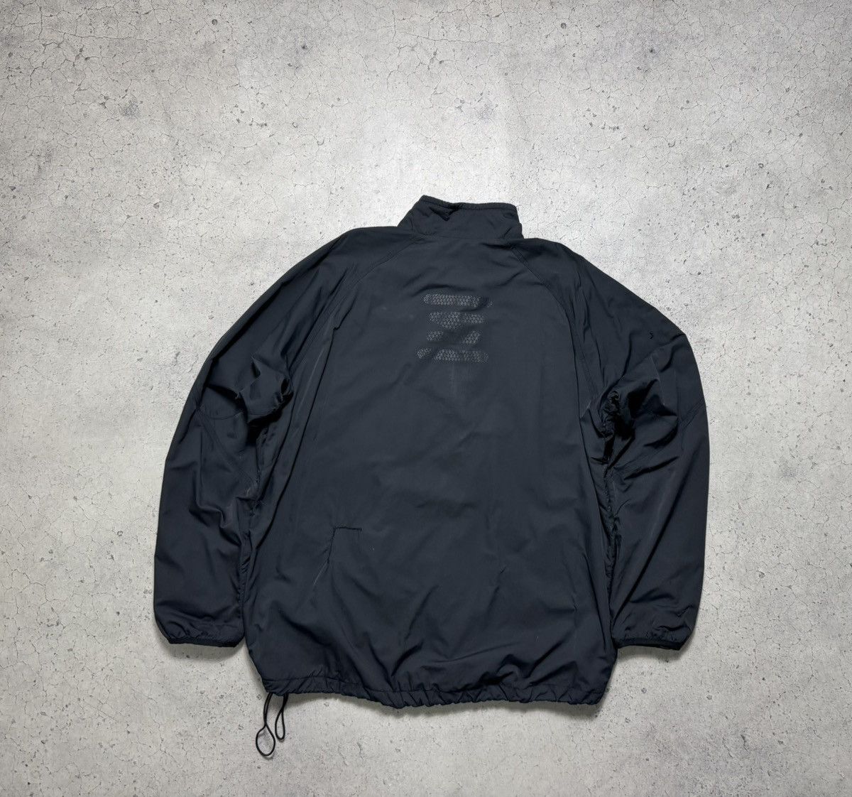 Nike Nike Shox Vintage Black Nylon Track Suit Jacket & Pants Dril Size US XXL / EU 58 / 5 - 10 Thumbnail