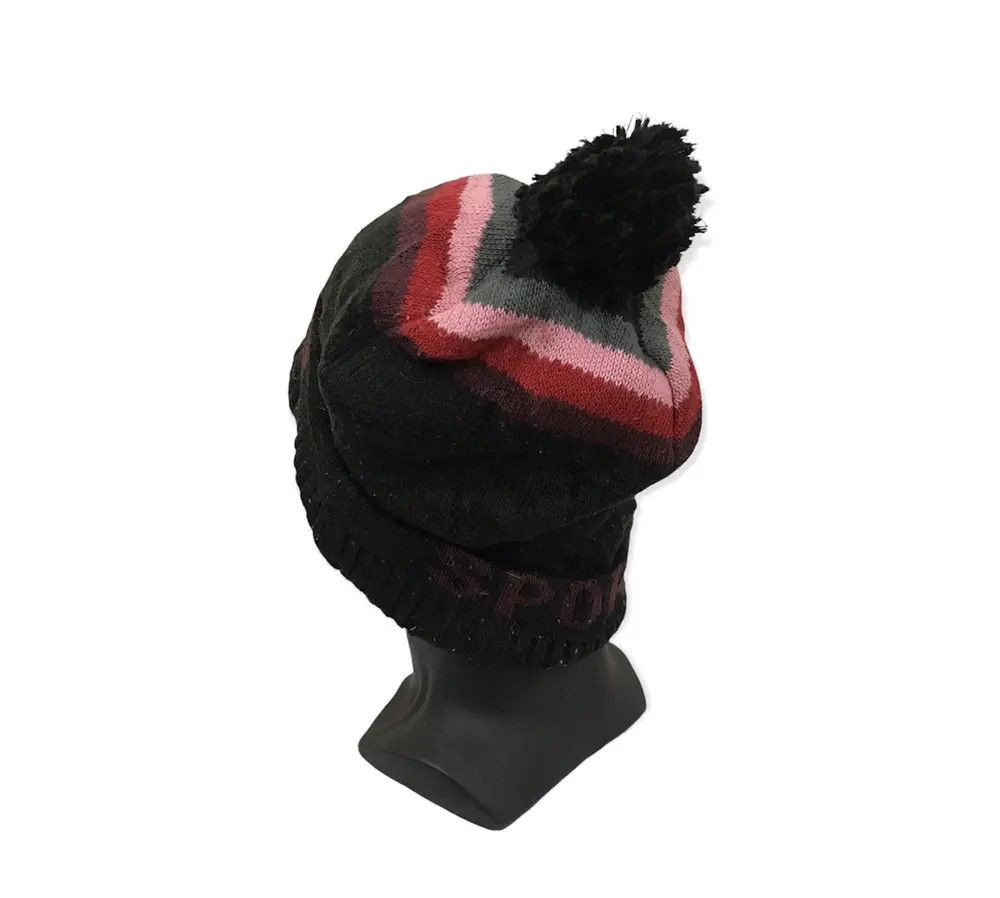 Le Coq Sportif × Vintage Le Coq Sportif Bobble Beanie Hat Size ONE SIZE - 3 Thumbnail
