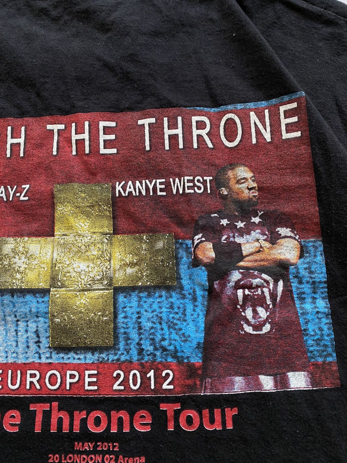 Jay-Z Jay Z & Kanye West Watch The Throne 2012 Europe Tour Shirt Size US M / EU 48-50 / 2 - 11 Thumbnail
