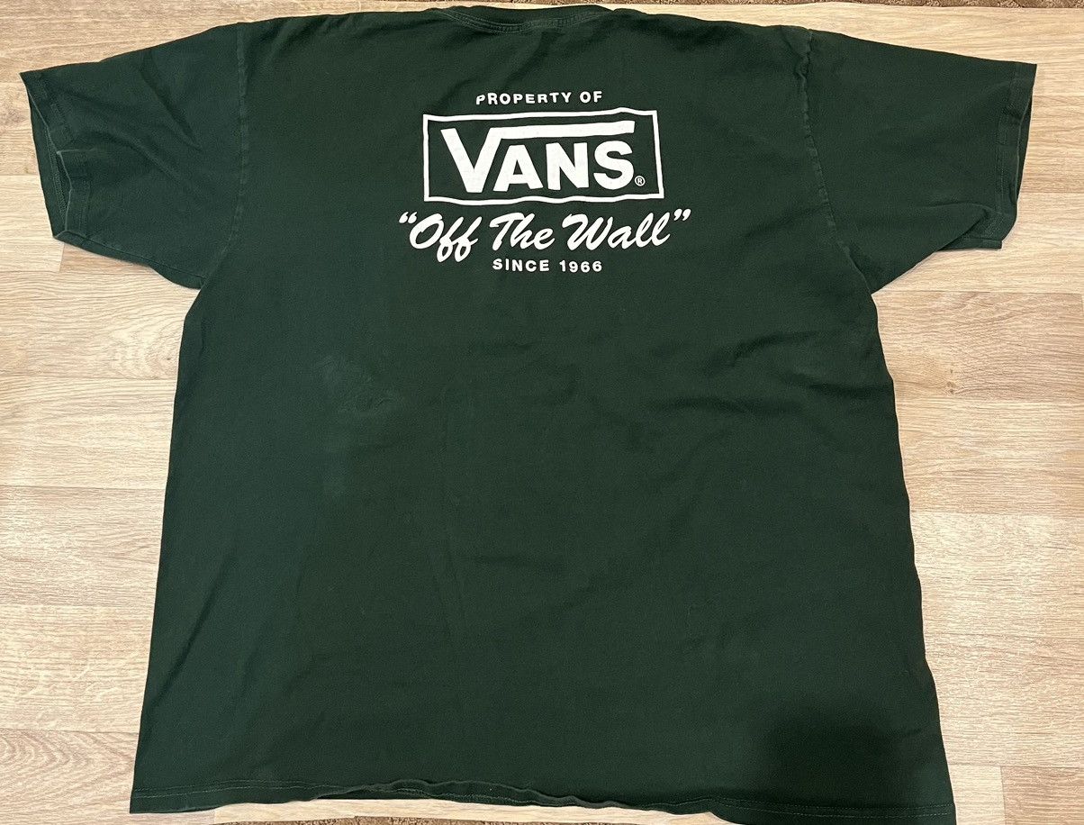 Vans Green Vans “Off the Wall” T-shirt Size US XXL / EU 58 / 5 - 4 Thumbnail