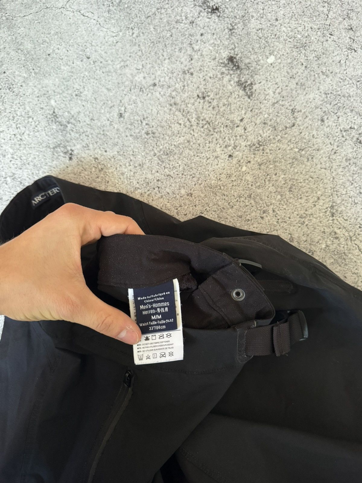 Arc'teryx Arc’teryx Pants GoreTex Outdoor Gorpcore Nylon GTX Black Size US 32 / EU 48 - 9 Thumbnail