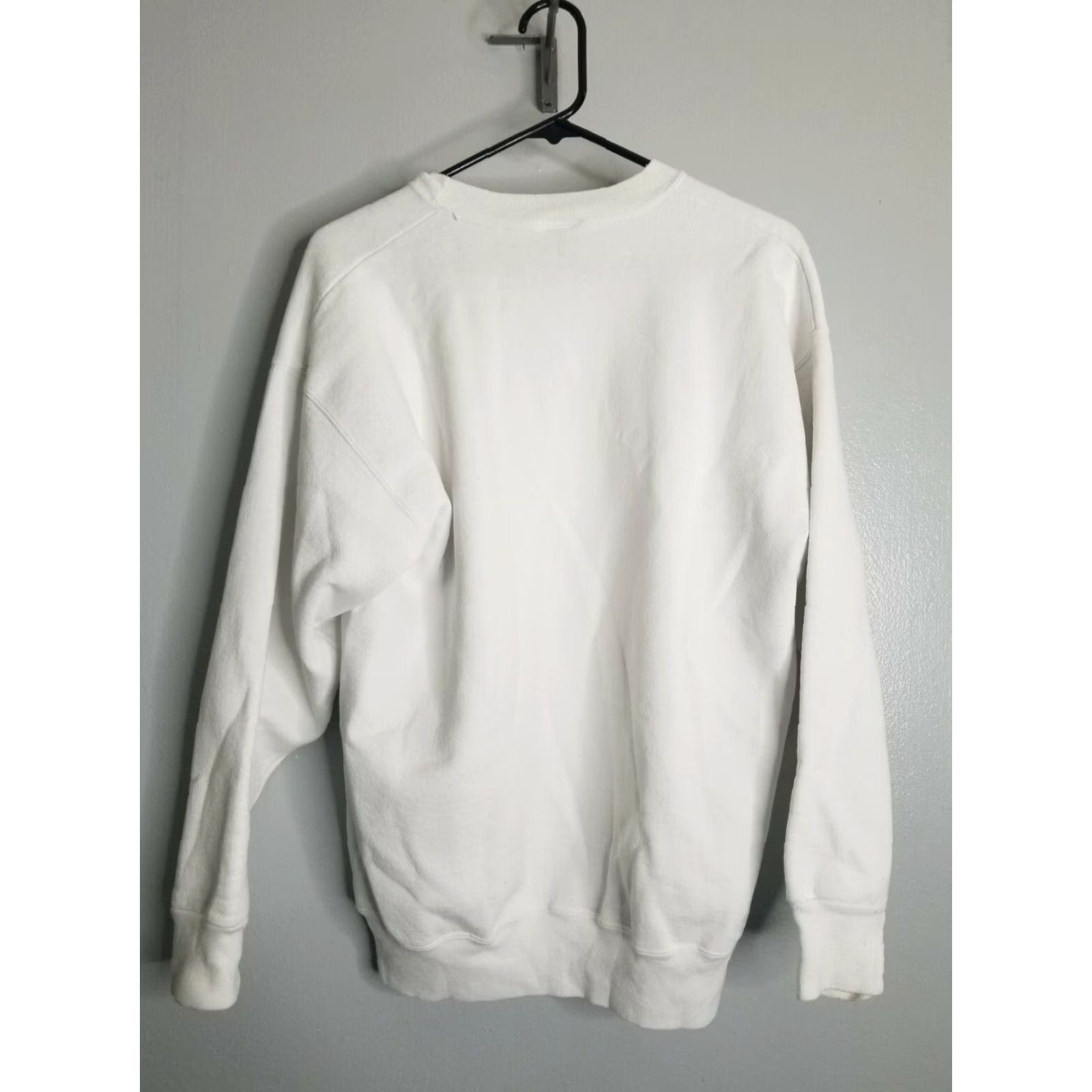 Vintage Vintage Mens L Apples & Spice Americana Sampler Crewneck Sweatshirt Distressed Ivory Cotton/Polyester 1990s Pullover Crew Neck Size US L / EU 52-54 / 3 - 2 Thumbnail