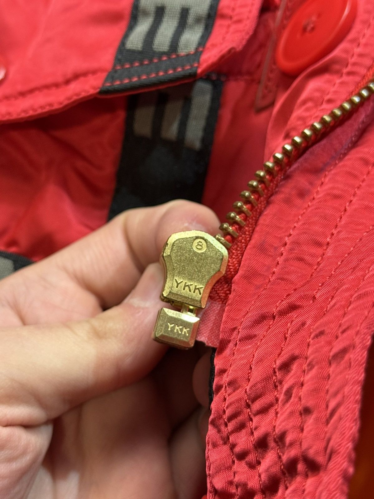 Supreme Supreme Logo Tape N-3B Parka Size US M / EU 48-50 / 2 - 22 Thumbnail