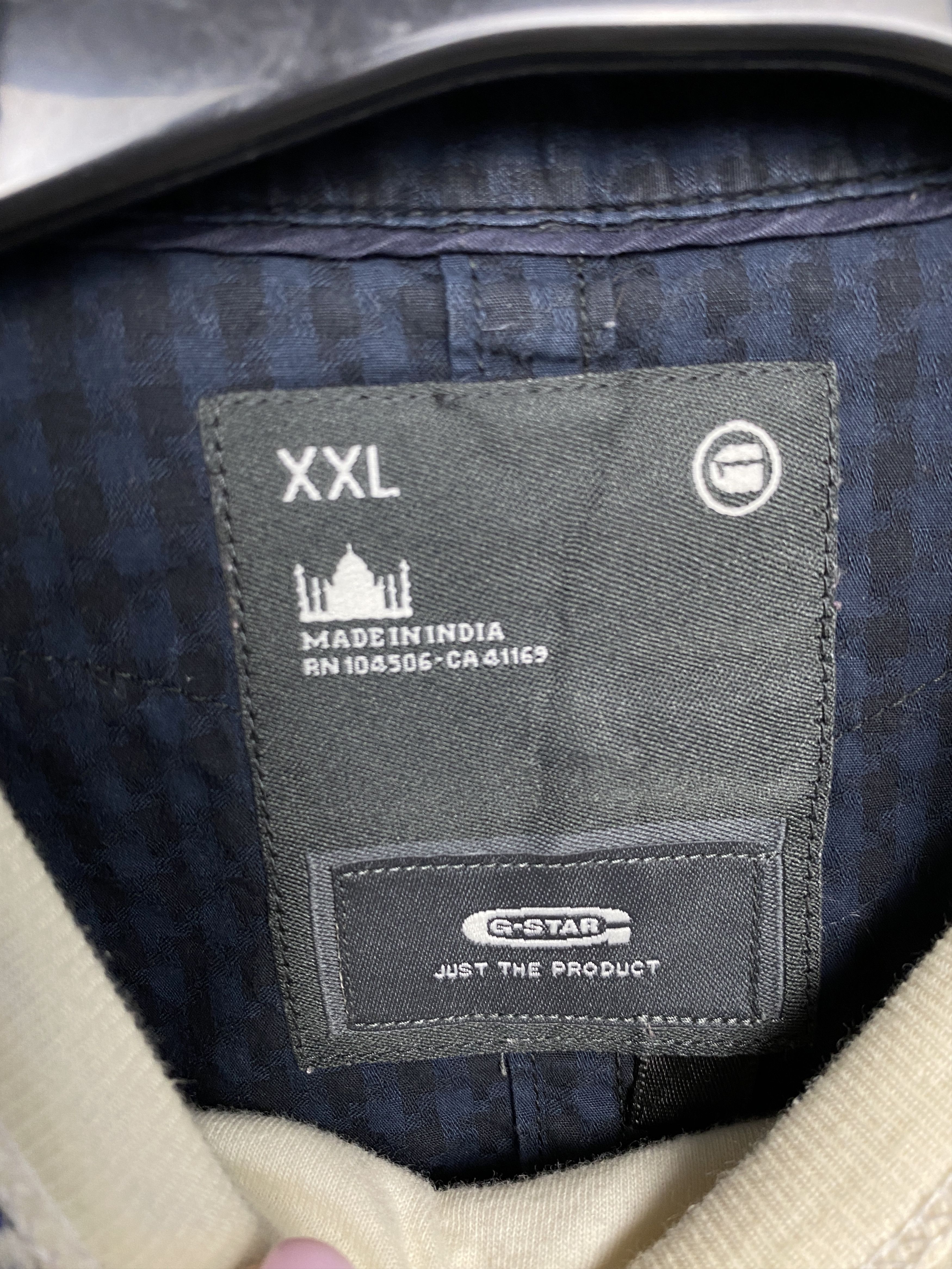 G-Star G Star Raw Vintage Mens Cavalry Check Shirt Size US XXL / EU 58 / 5 - 4 Thumbnail