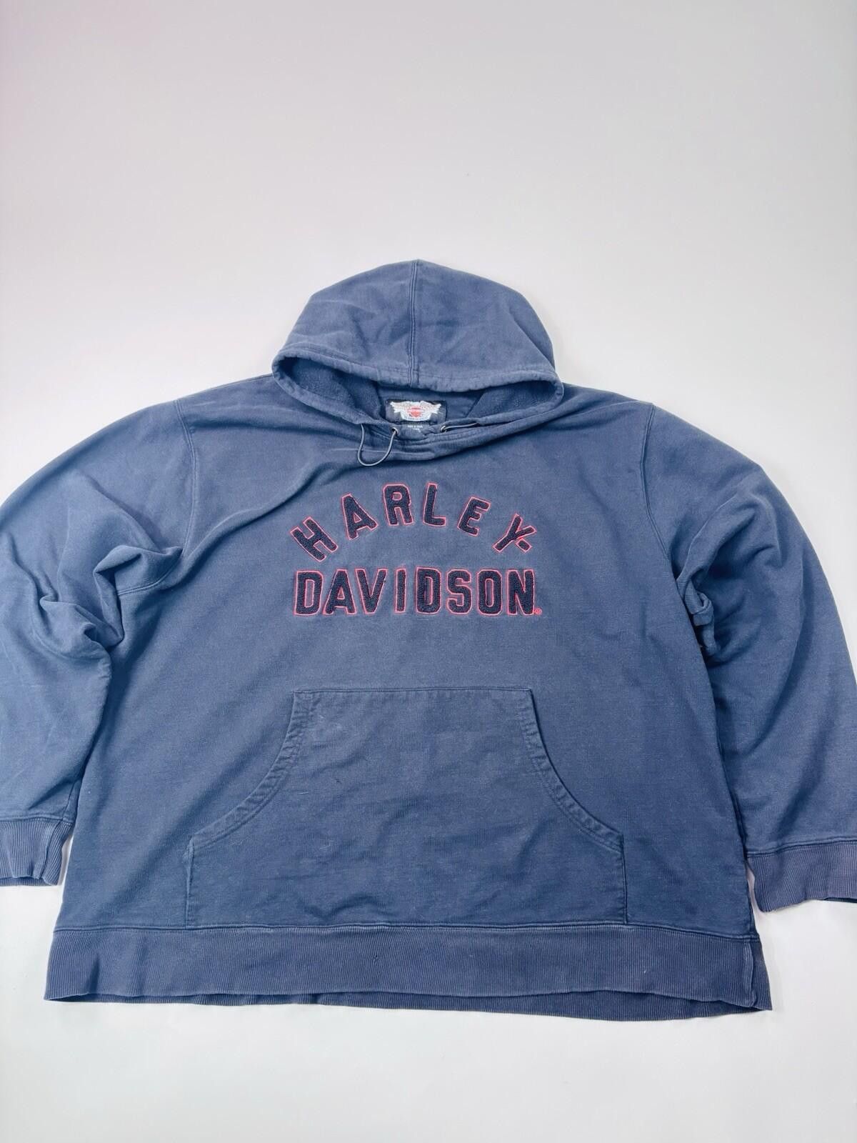 Vintage Harley Davidson Men’s Vintage Black Pullover Hoodie XXL Size US XXL / EU 58 / 5 - 1 Thumbnail