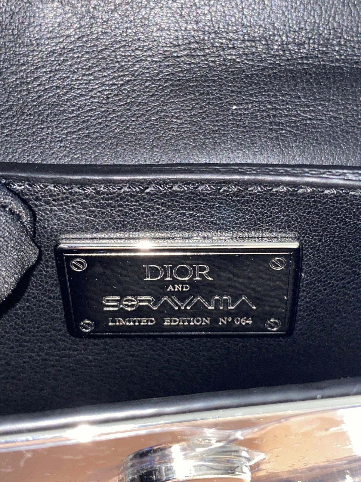 Club Sorayama × Dior Christian Dior X Hajime Sorayama Saddle Metal Pouch Limited Size ONE SIZE - 13 Thumbnail