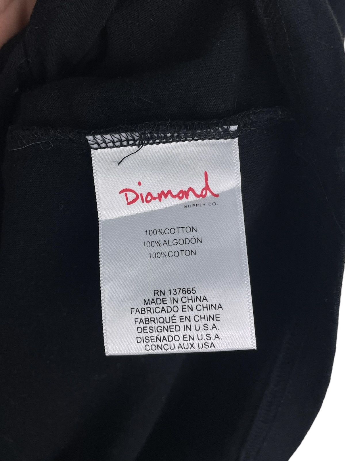 Diamond Supply Co. Diamond Supply “God Mode” Tee | Arabic Sleeve Grail Size US M / EU 48-50 / 2 - 4 Thumbnail