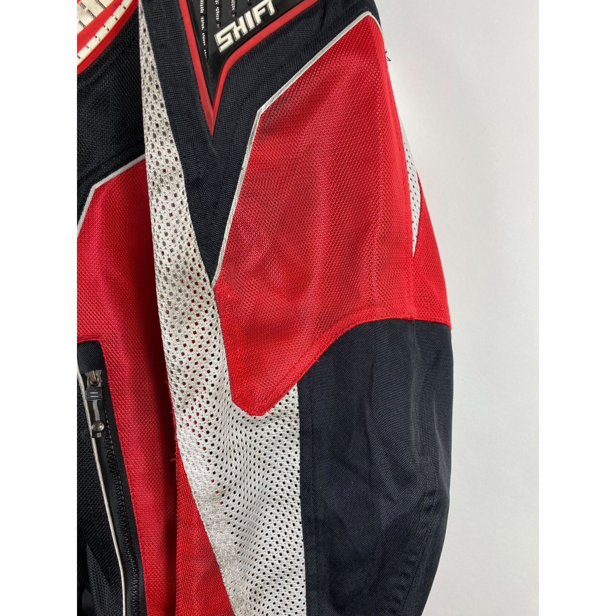 Other Shift Backdraft Vented Mesh Motorcycle Jacket Black/Red Men