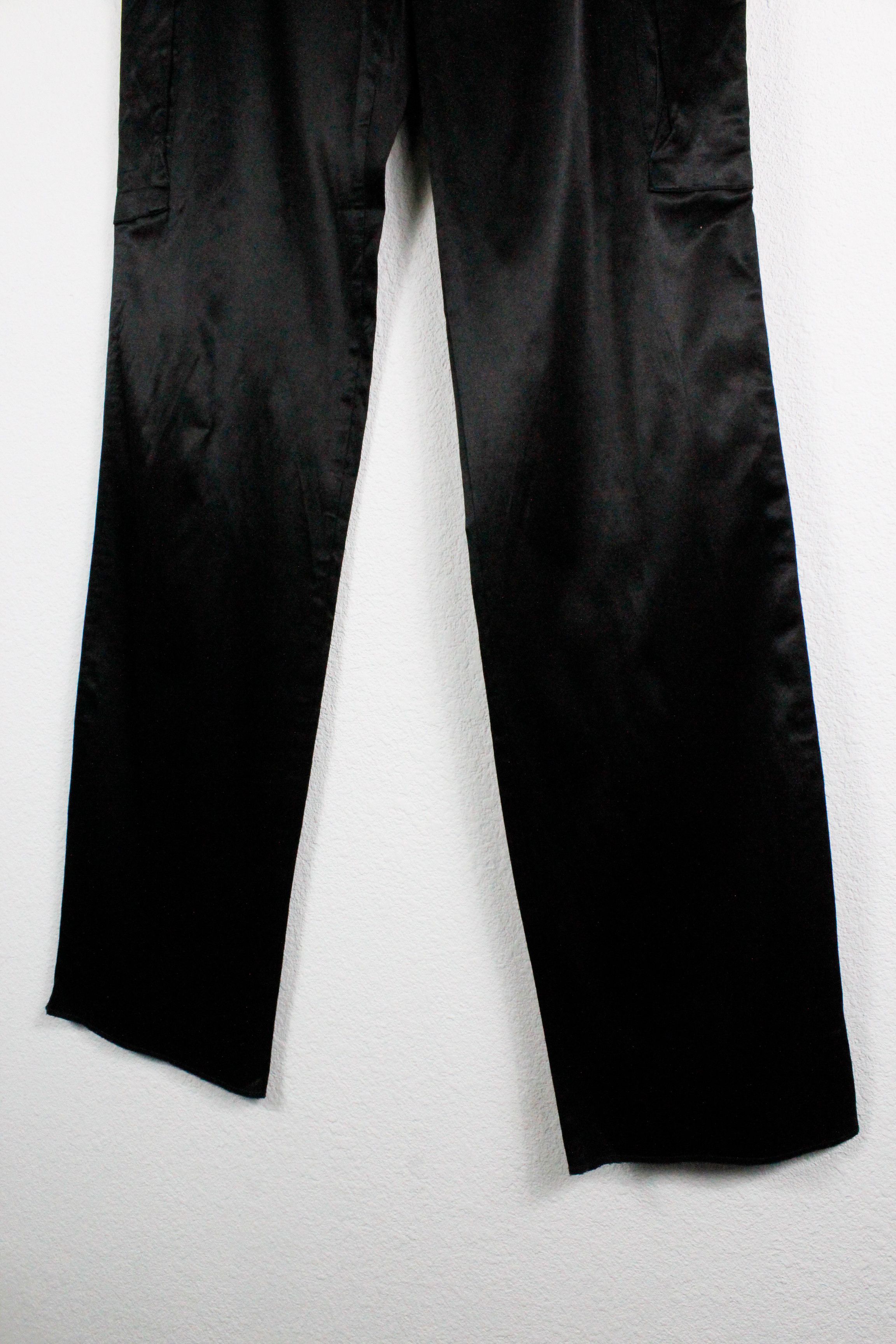 Dolce & Gabbana Vintage Dolce & Gabbana Archive Black Cargo Pants Trousers Size US 30 / EU 46 - 4 Thumbnail