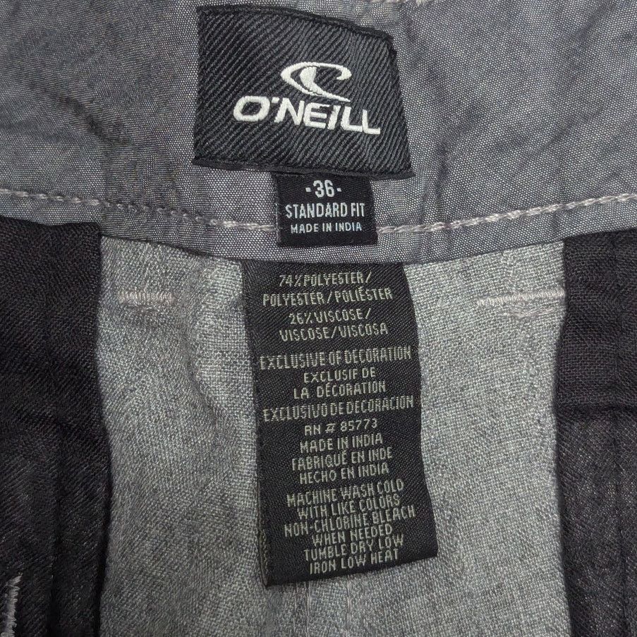 O'Neill O'neill Gray Standard Fit Woven Shorts Mens 36 Lightweight Size US 36 / EU 52 - 4 Thumbnail
