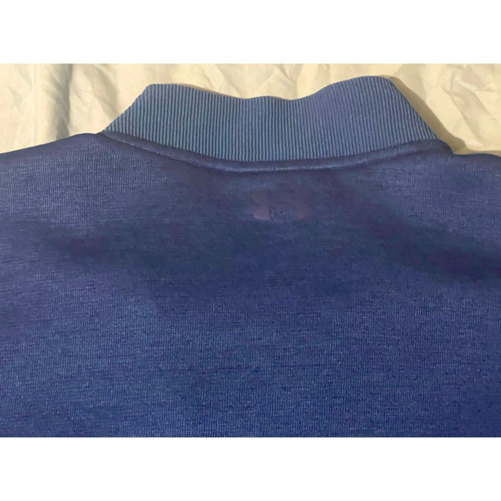 Under Armour Under Armour Golf UA Storm Pull Over 1/4 Zip Sweater Men's Large Blue Size US L / EU 52-54 / 3 - 6 Thumbnail