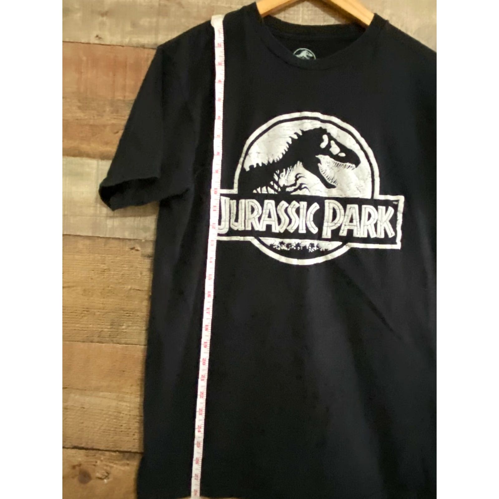 Vintage Jurassic Park T-Shirt Black Large Short Sleeve Logo Graphic Men’s Regular Size EUC Size US L / EU 52-54 / 3 - 3 Thumbnail