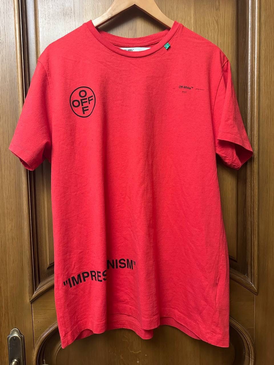 Off-White Off White Impressionism T-Shirt Size US XXS / EU 40 - 2 Thumbnail