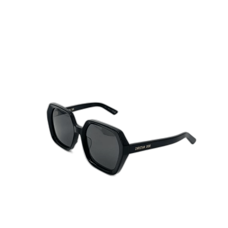 Christian Dior Black Logo Sunglasses with Case