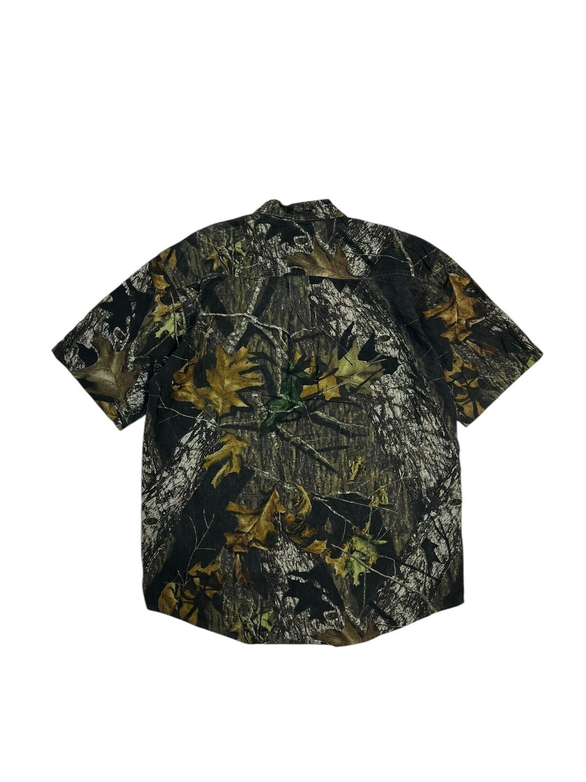 Realtree Vintage Mossy Oak Camo Button Shirt Size US L / EU 52-54 / 3 - 2 Thumbnail