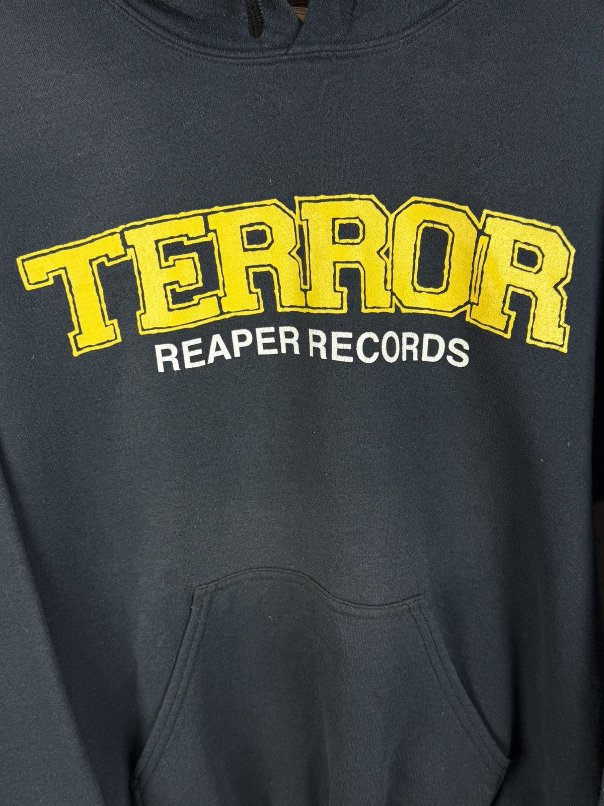 Band Tees Vintage Terror Reaper Records NYHC 2013 Hard Lessons Hoodie Size US M / EU 48-50 / 2 - 3 Thumbnail
