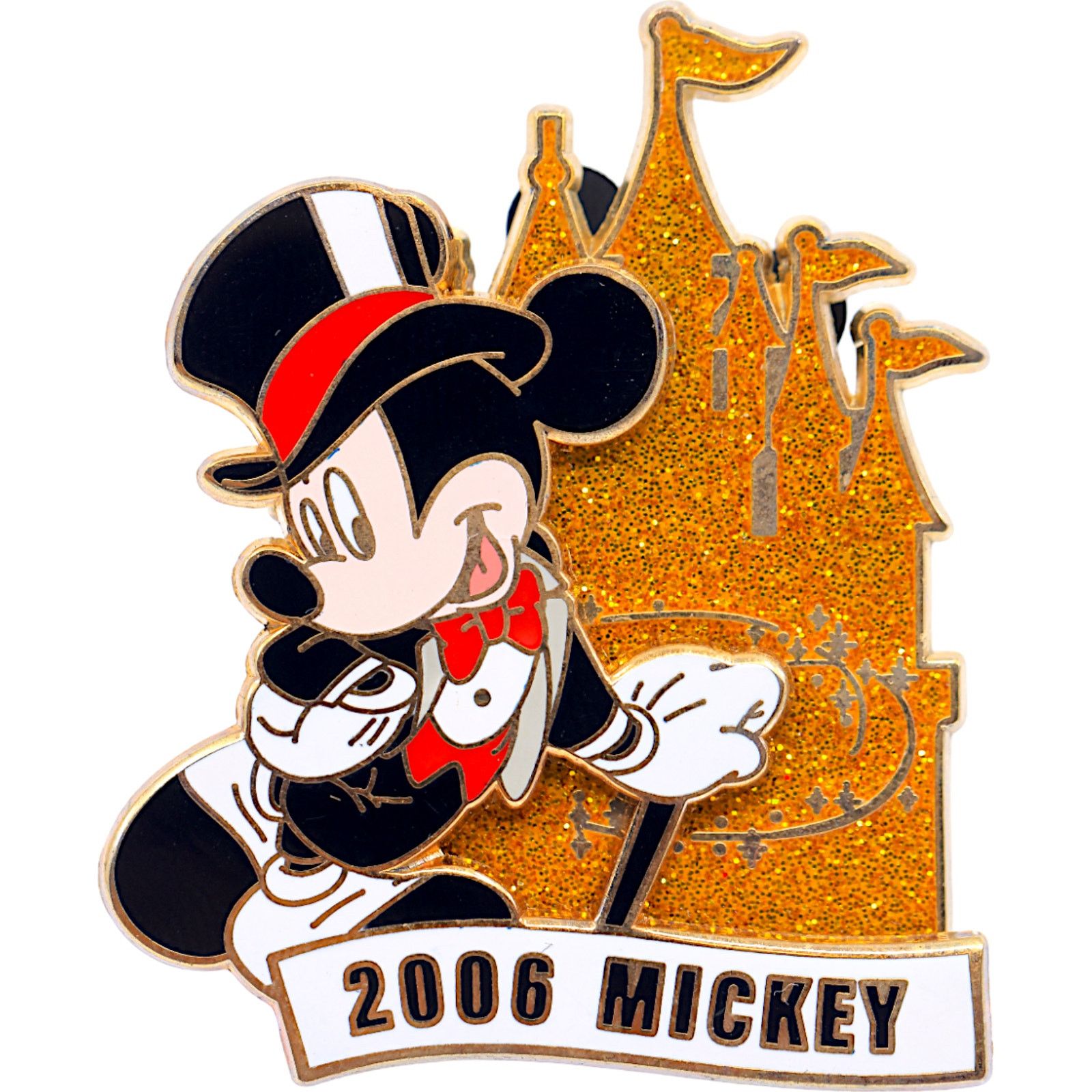 Disney Disney Visa Cardmember Exclusive 2006 Mickey Tuxedo Pin Size ONE SIZE - 1 Thumbnail