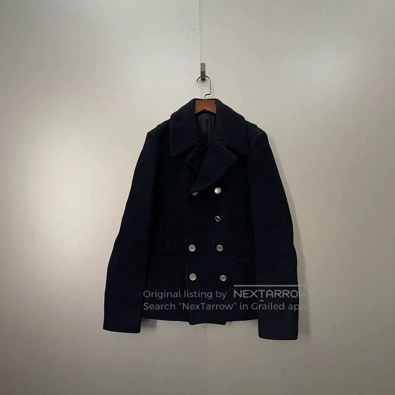 Balenciaga Balenciaga Black Wool Double-Breasted Coat. Size US S / EU 44-46 / 1 - 1 Thumbnail
