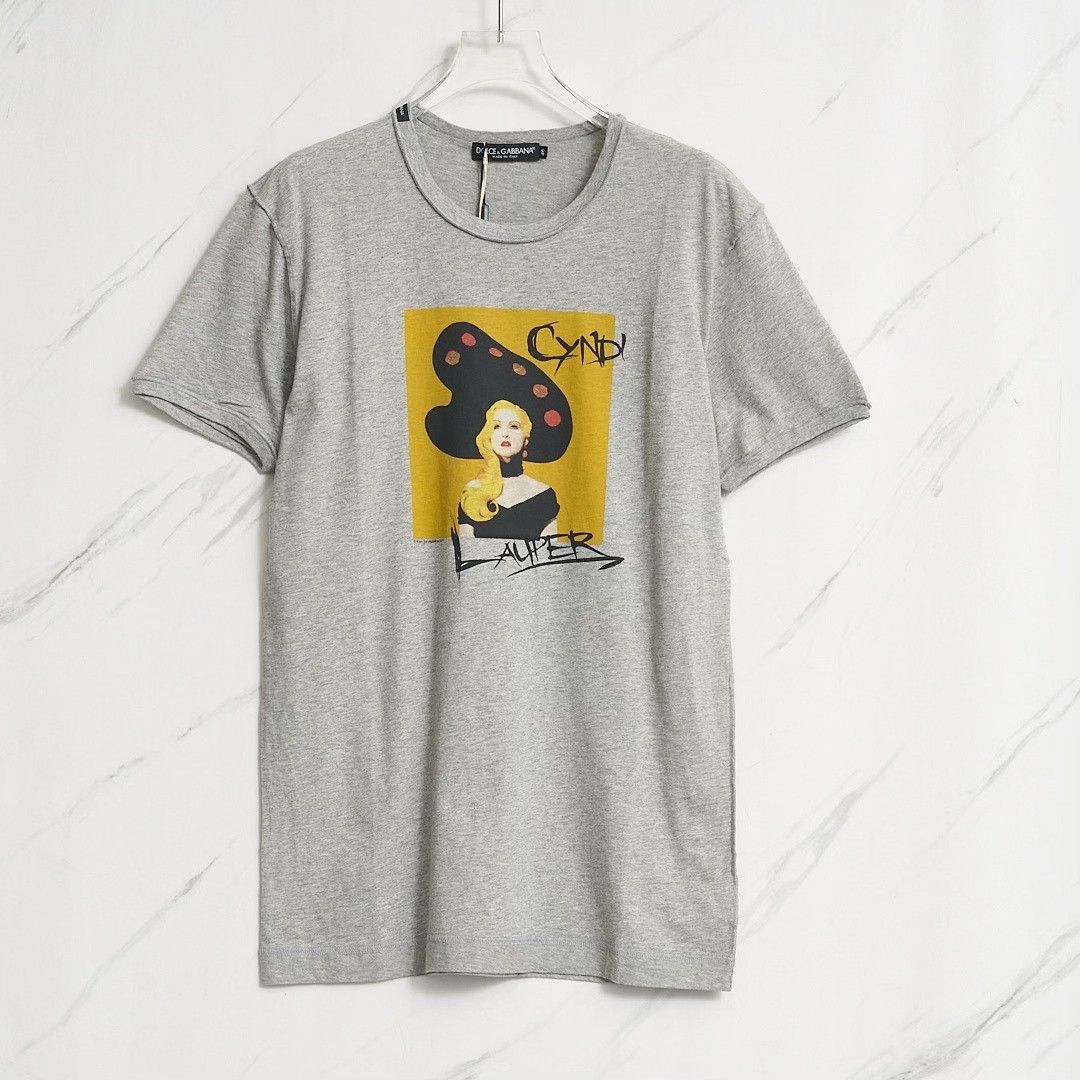 Dolce & Gabbana Dolce&Gabbana Men's Art Illustration T-Shirt Size US M / EU 48-50 / 2 - 1 Thumbnail