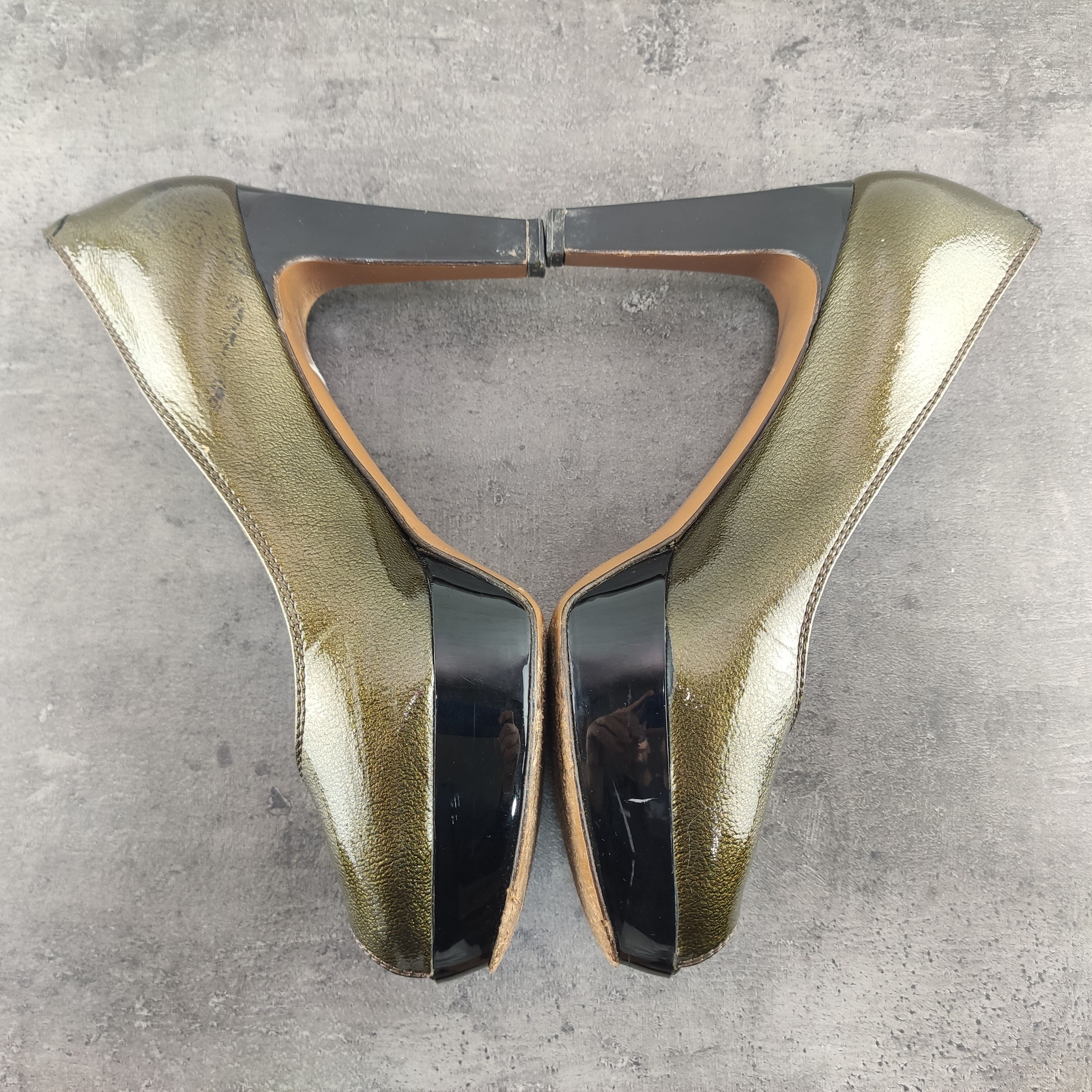 Marni Marni green patent leather heels 37.5 Size US 7.5 / IT 37.5 - 10 Thumbnail