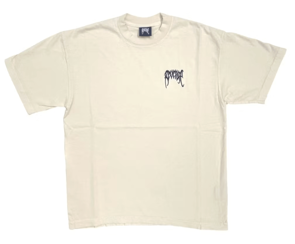 Revenge Cream Embroidered Tee Size US S / EU 44-46 / 1 - 1 Preview