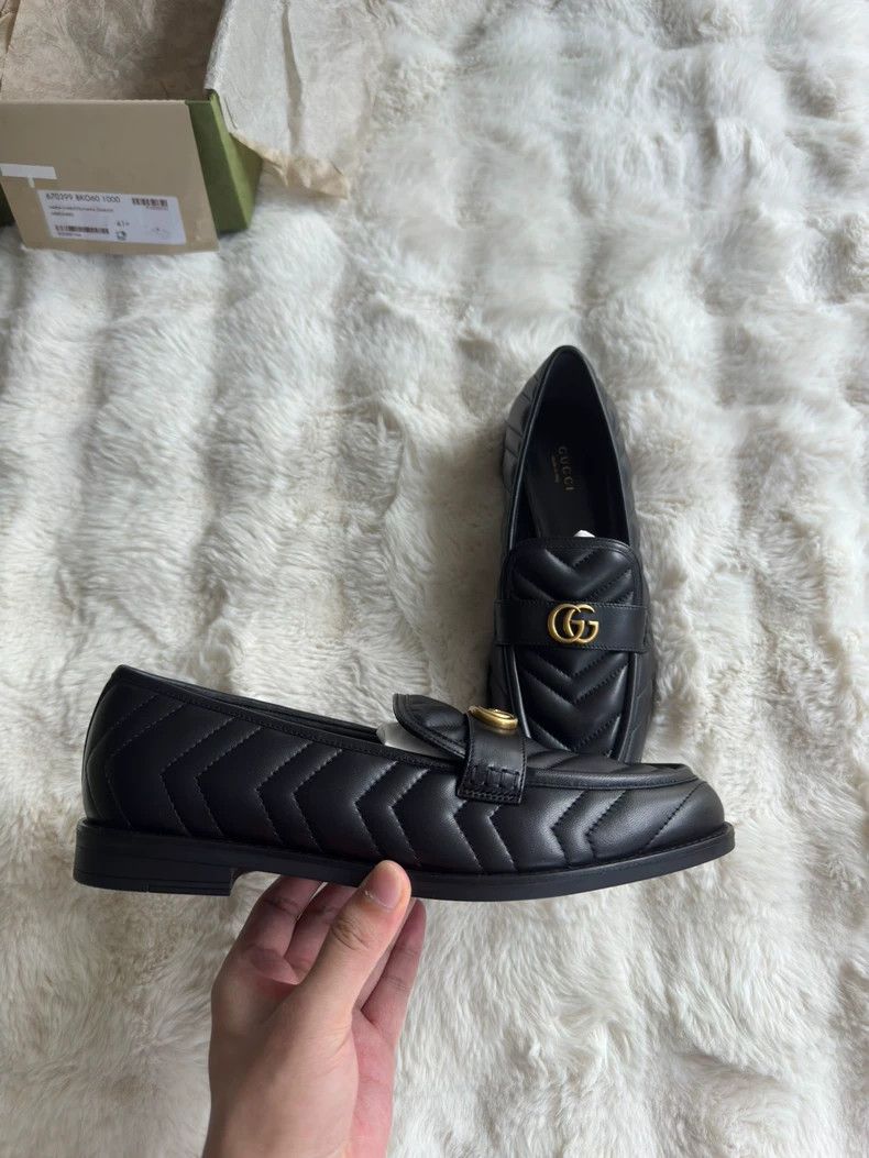 Gucci Guicci Lefuxie leather shoes Size US 8.5 / EU 41-42 - 5 Thumbnail