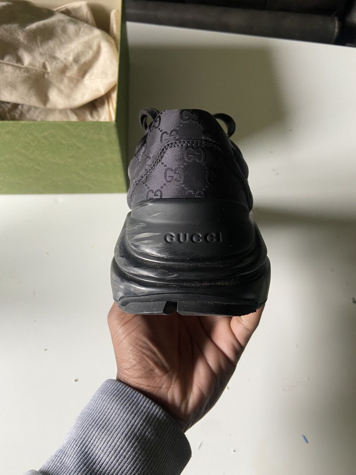 Gucci Gucci Ripple Mesh sneakers Size US 8.5 / EU 41-42 - 4 Thumbnail
