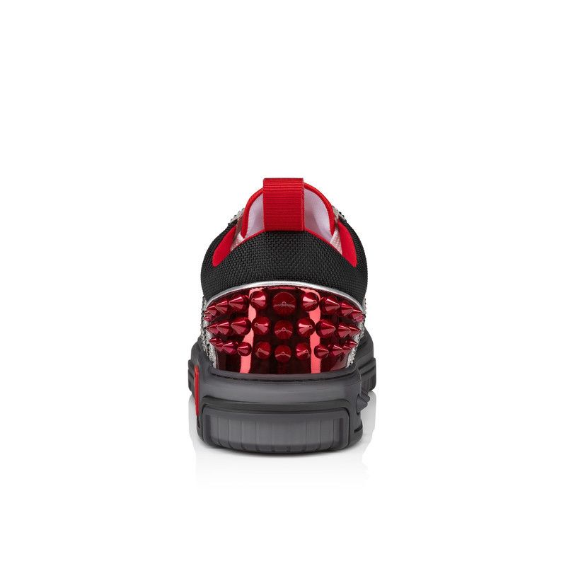 Christian Louboutin oc11z0126 Astroloubi Strass Sneakers in Multicolor Size US 10 / EU 43 - 3 Thumbnail