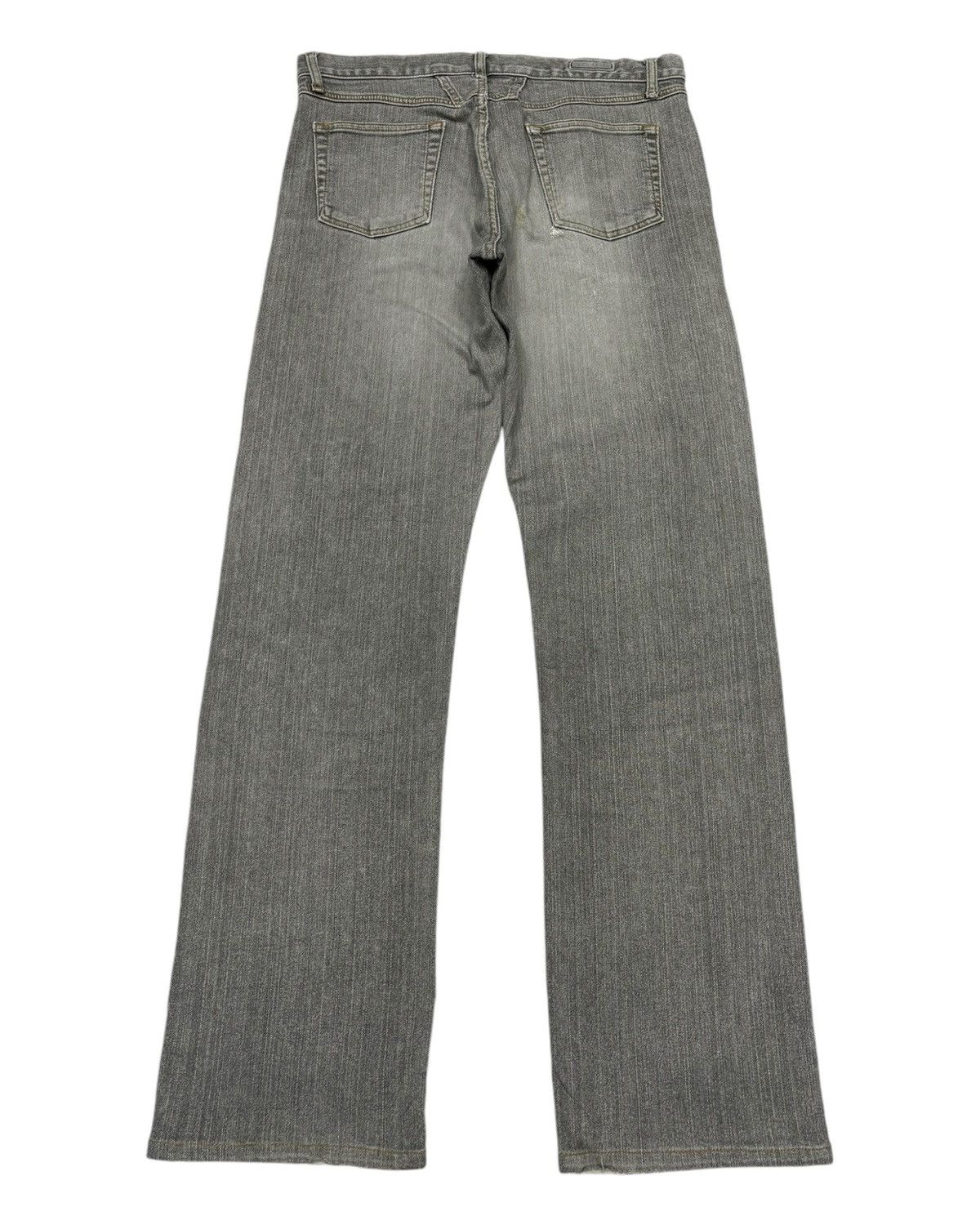 Marithe + Francois Girbaud Rare GL Heart Faded Grey Distressed Denim MFG Style Pants Size US 34 / EU 50 - 2 Thumbnail