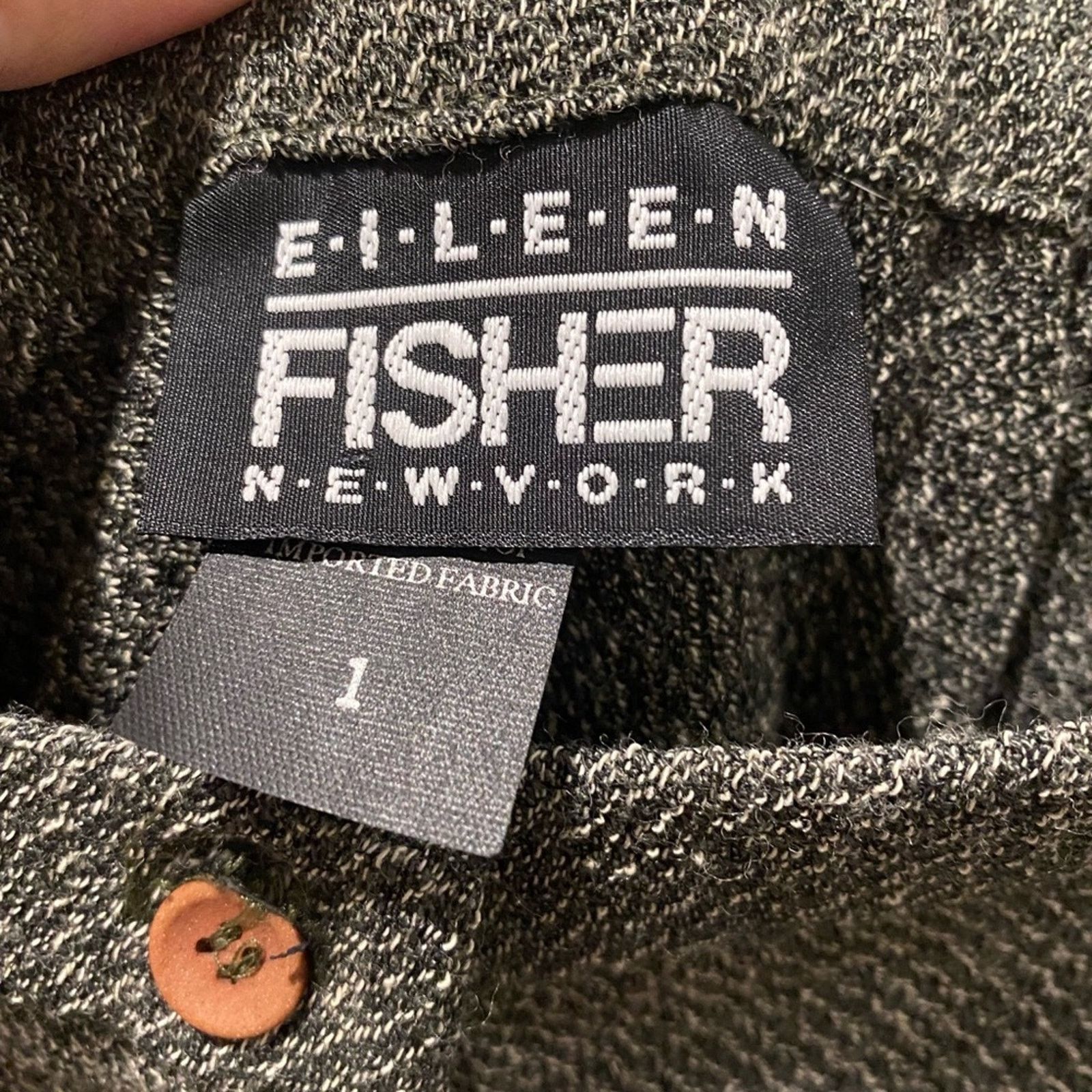 Eileen Fisher Eileen Fisher MIDI Button Down Skirt Gray Small Size 27" / US 4 / IT 40 - 5 Thumbnail