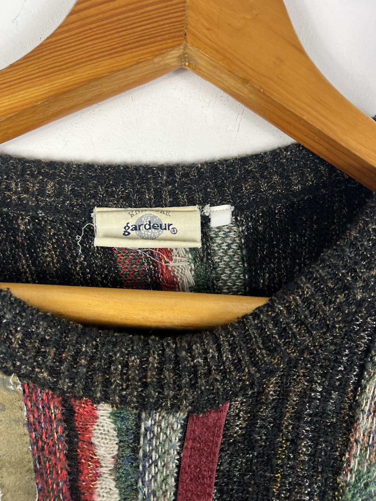 Gardeur Vintage Gardeur Coogi Style Knitted Sweater Italian Designer Size US XL / EU 56 / 4 - 3 Thumbnail