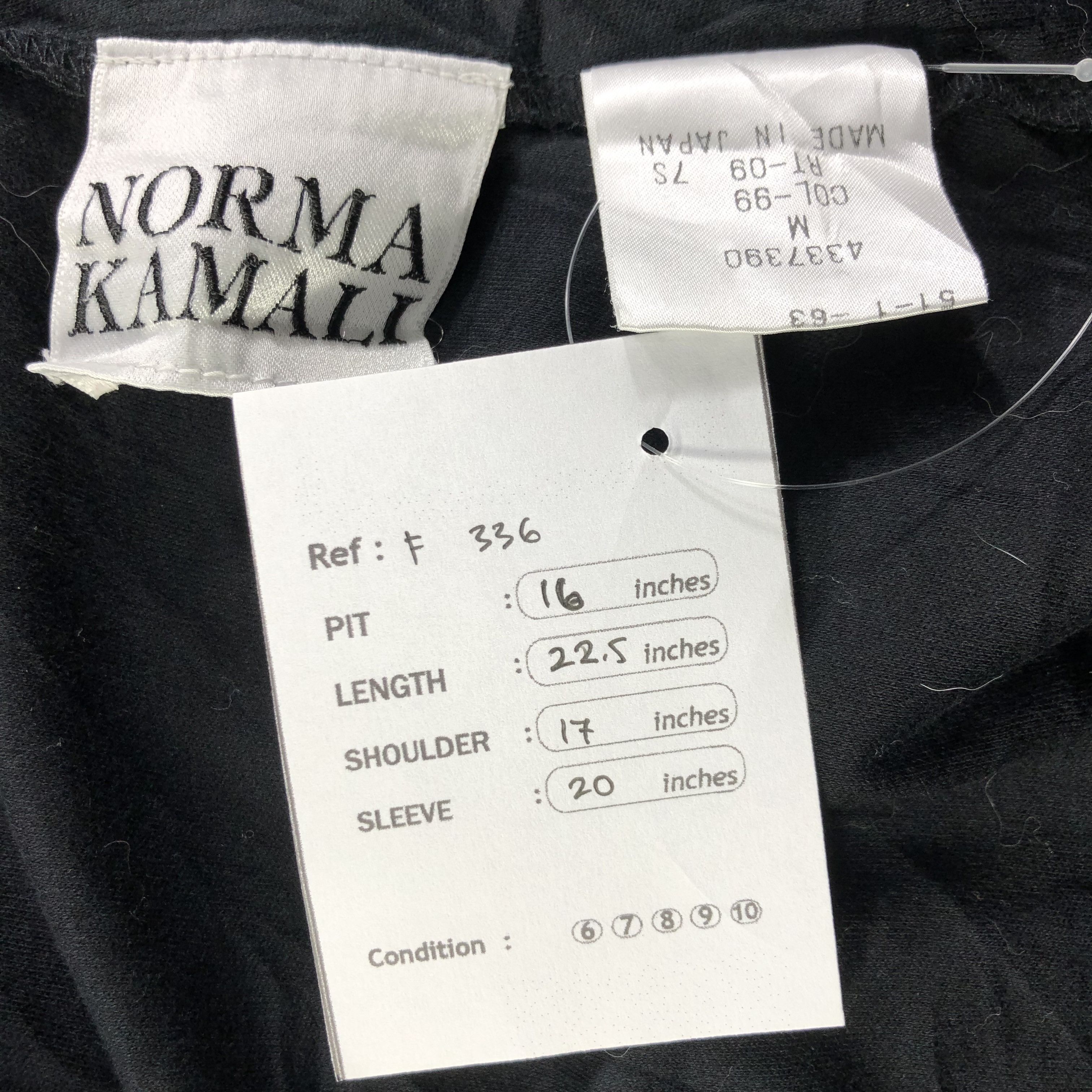 Norma Kamali Norma Kamali Black Cardigan Sweater Size M F336 Size M / US 6-8 / IT 42-44 - 5 Thumbnail
