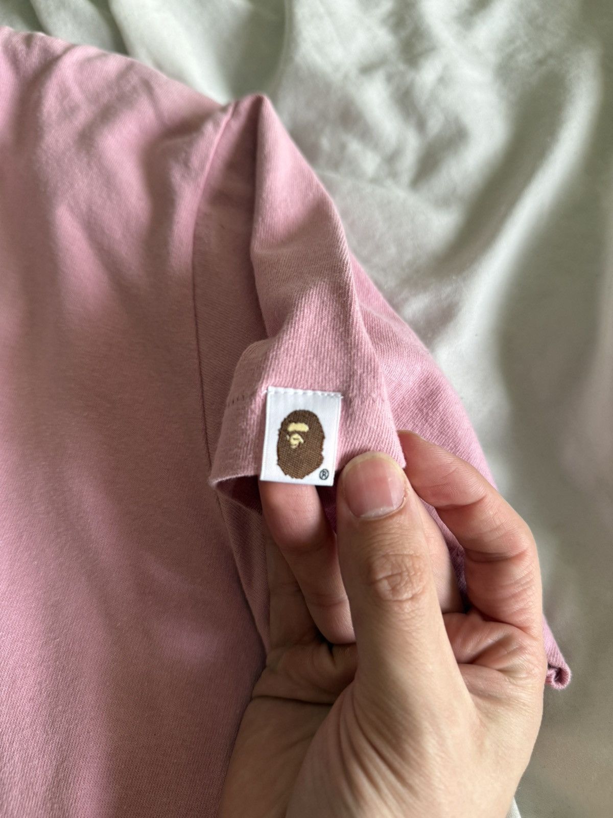 Bape Bapesta Pink Shark T shirt Size US M / EU 48-50 / 2 - 7 Thumbnail
