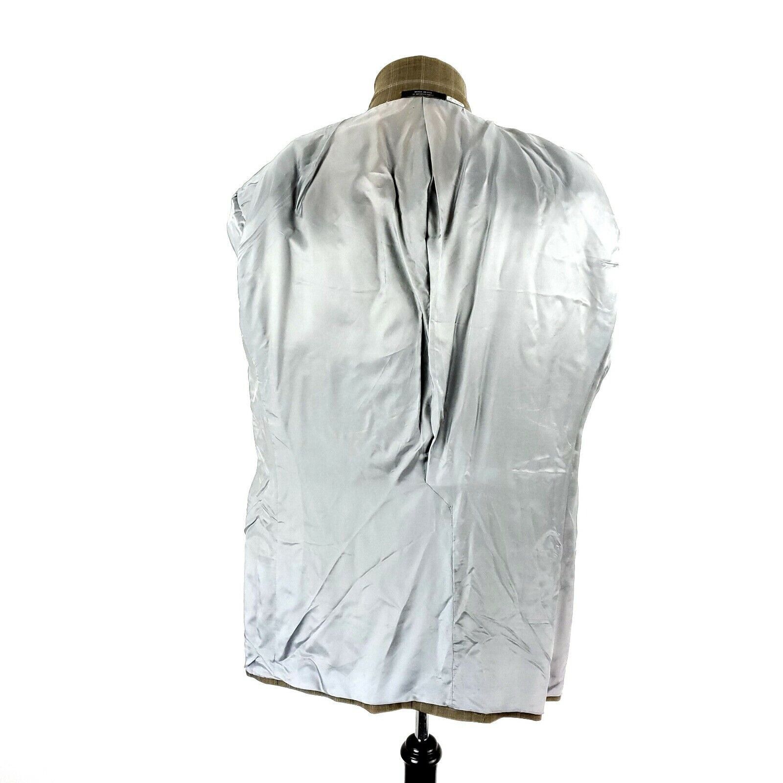Hart Schaffner Marx Hart Schaffner Marx Gold Trumpeter 2 Button Sport Coat 44R B Size 44R - 11 Thumbnail