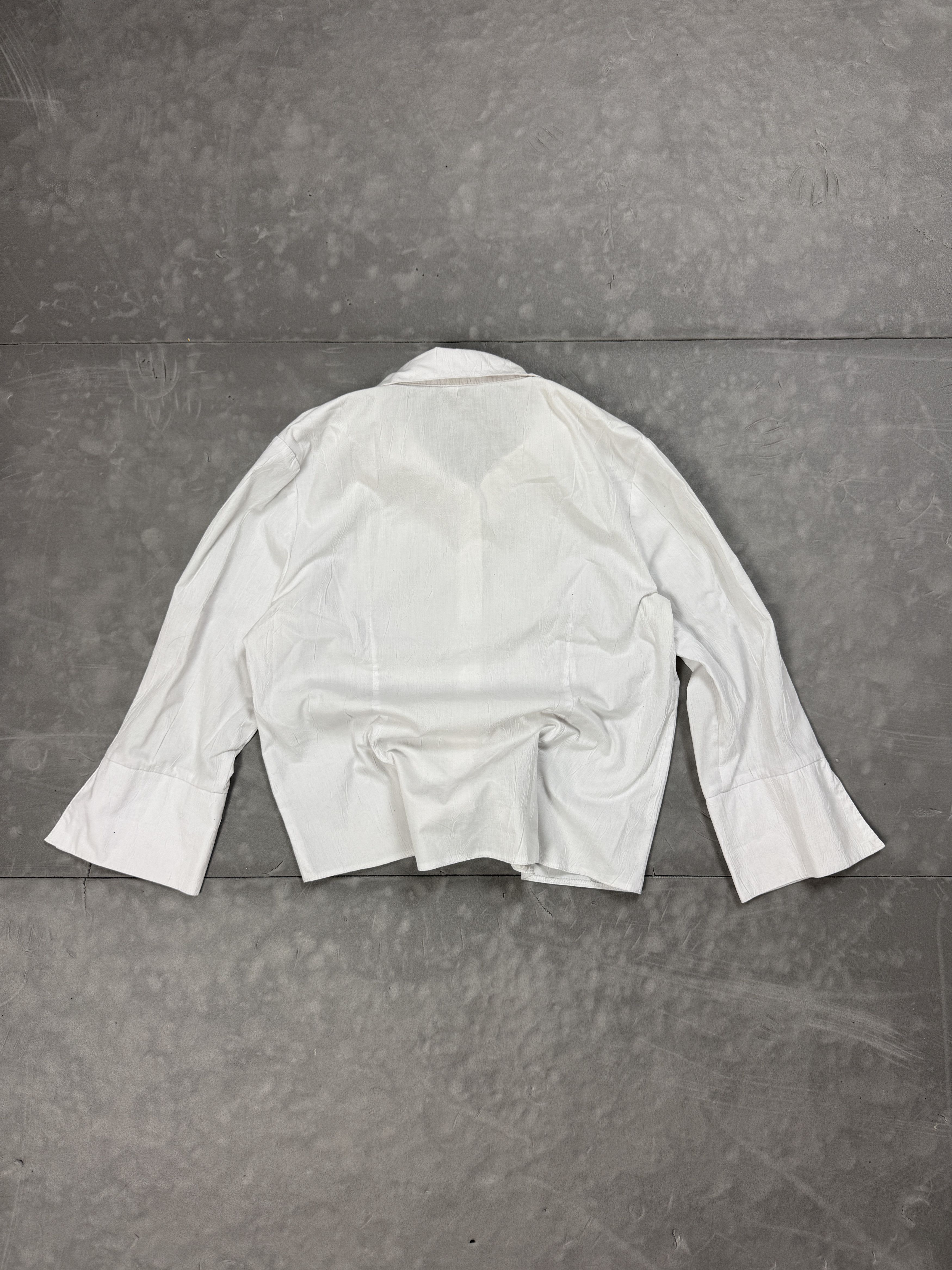 Vintage Vintage White Shirt with Wide Sleeves 90s (S/M) Size S / US 4 / IT 40 - 2 Thumbnail