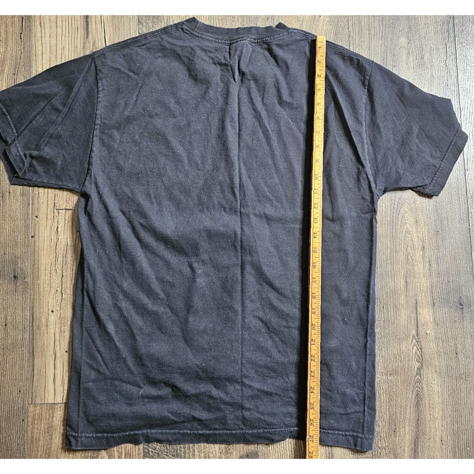 Vintage Reflex Men's T-Shirt Cross Angel Wings Y2K Graphic Black Size L Size US L / EU 52-54 / 3 - 3 Thumbnail