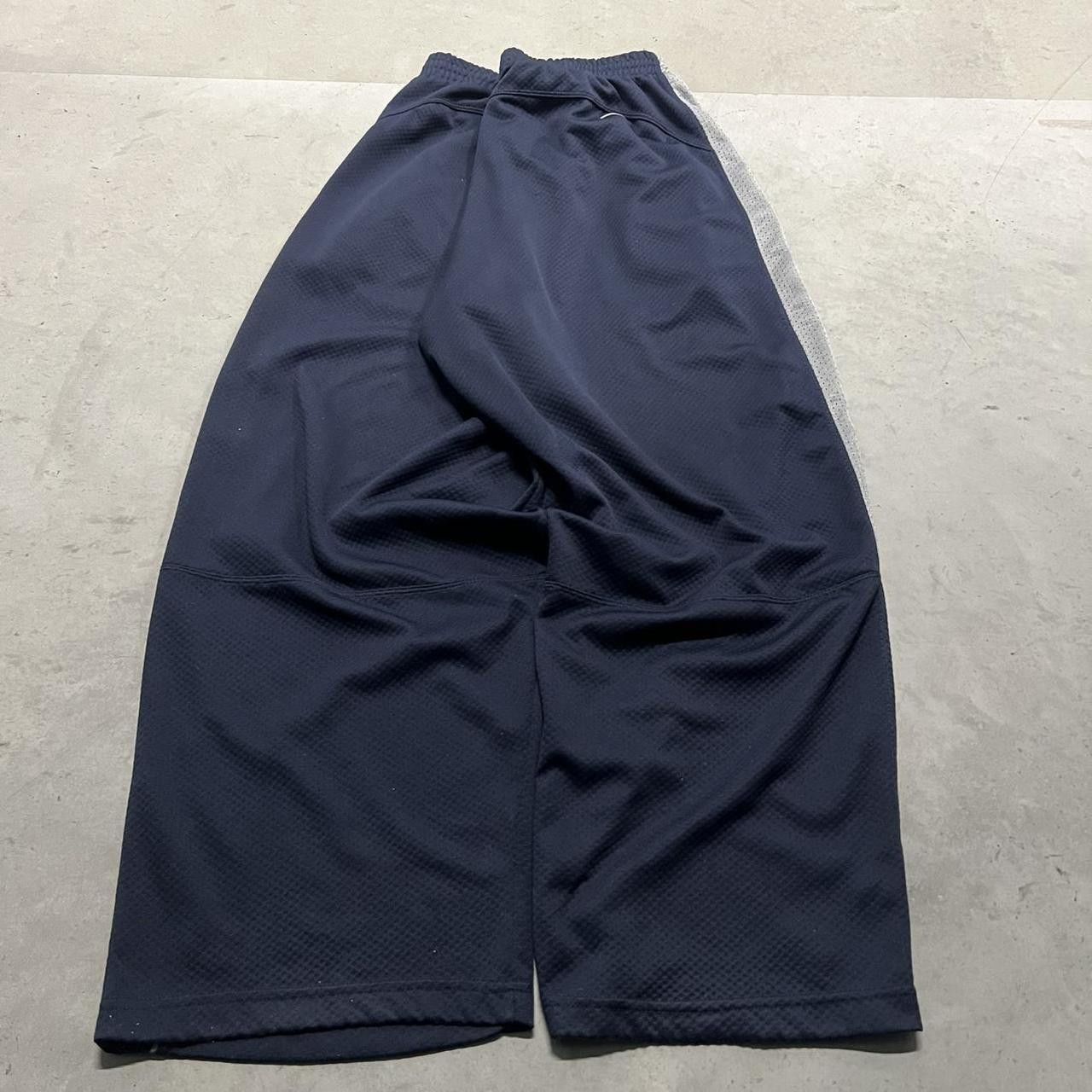 Vintage Vintage Y2K/2000s Super baggy Striped Track Pants with adjustable waistband and drawstrings and pockets! Size US 40 / EU 56 - 5 Thumbnail