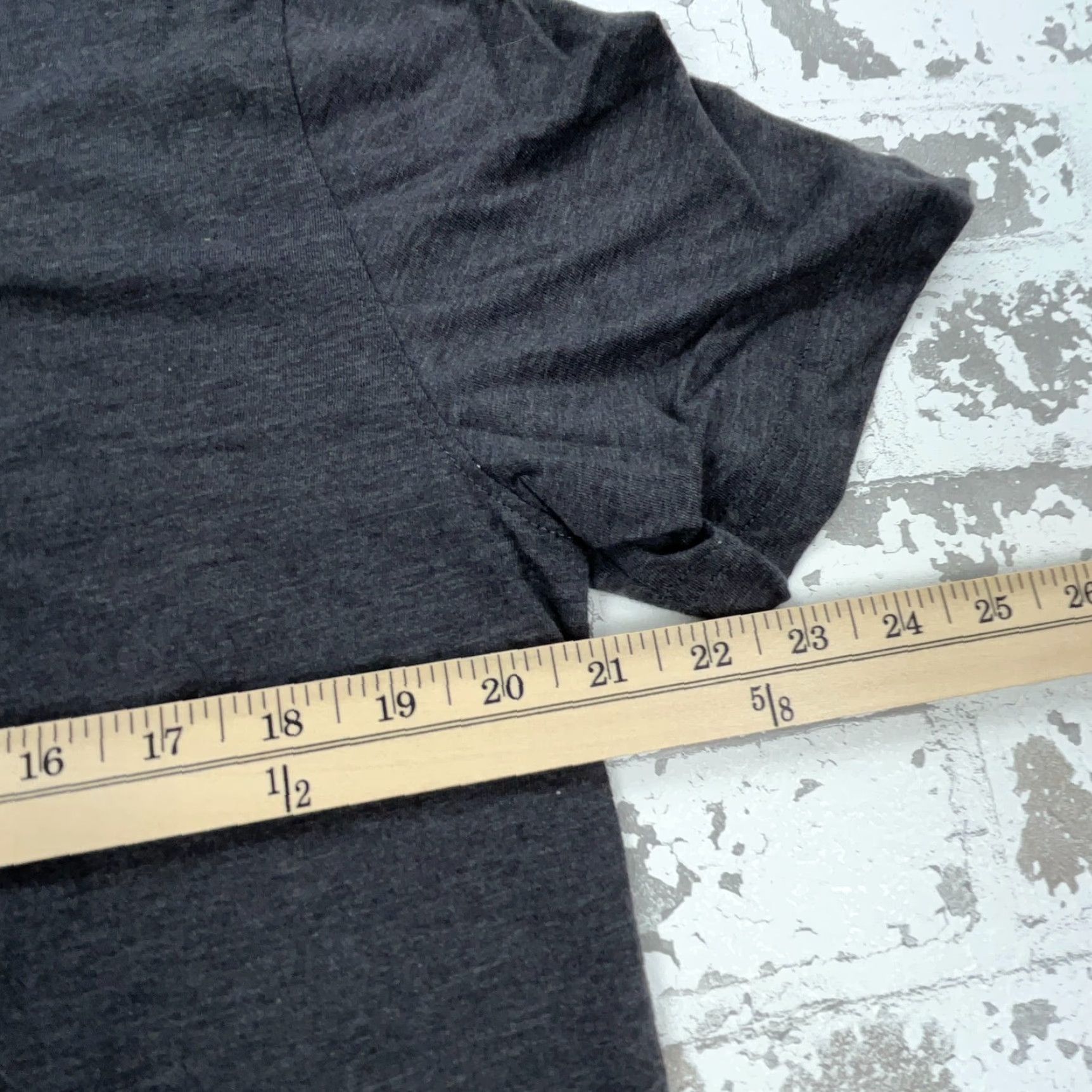 Champion Champion Shirt Men Large Gray Blue Tee Spell Out Logo Basic Plain Adult Top Size US L / EU 52-54 / 3 - 6 Thumbnail
