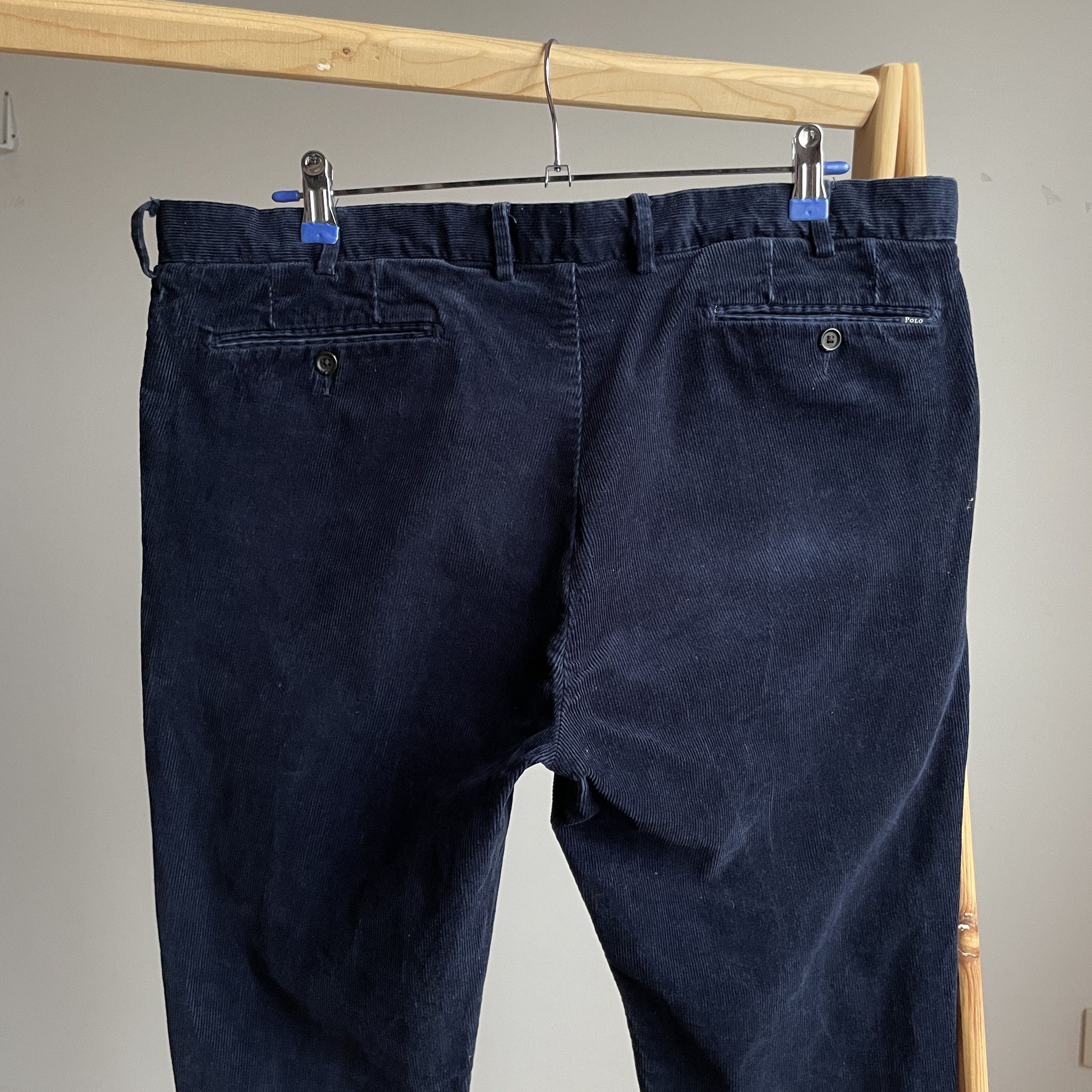 Polo Ralph Lauren Polo Ralph Lauren Stretch Slim Fit Corduroy Pants Size 38x34 Size US 38 / EU 54 - 4 Thumbnail