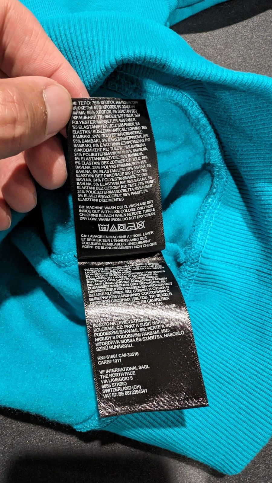 Kaws × The North Face Kaws X The North Face Youth Hoodie Enamel Blue Size L Size US L / EU 52-54 / 3 - 6 Thumbnail