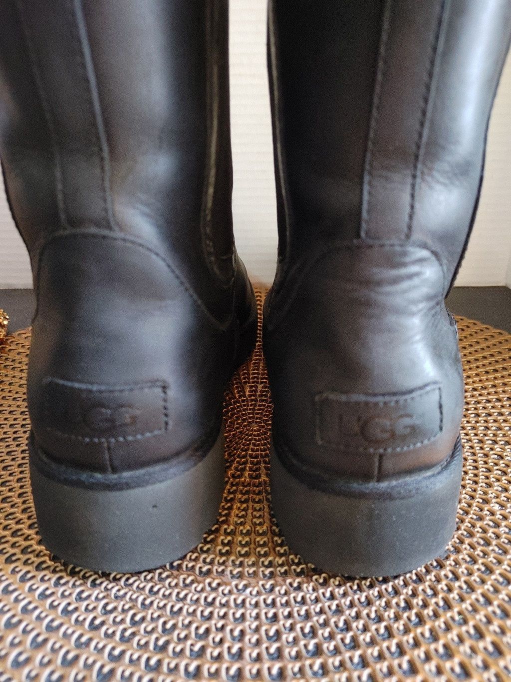 Ugg UGG Australia Laurelle Leather Boots Size 9.5 Size US 9 / IT 39 - 5 Thumbnail