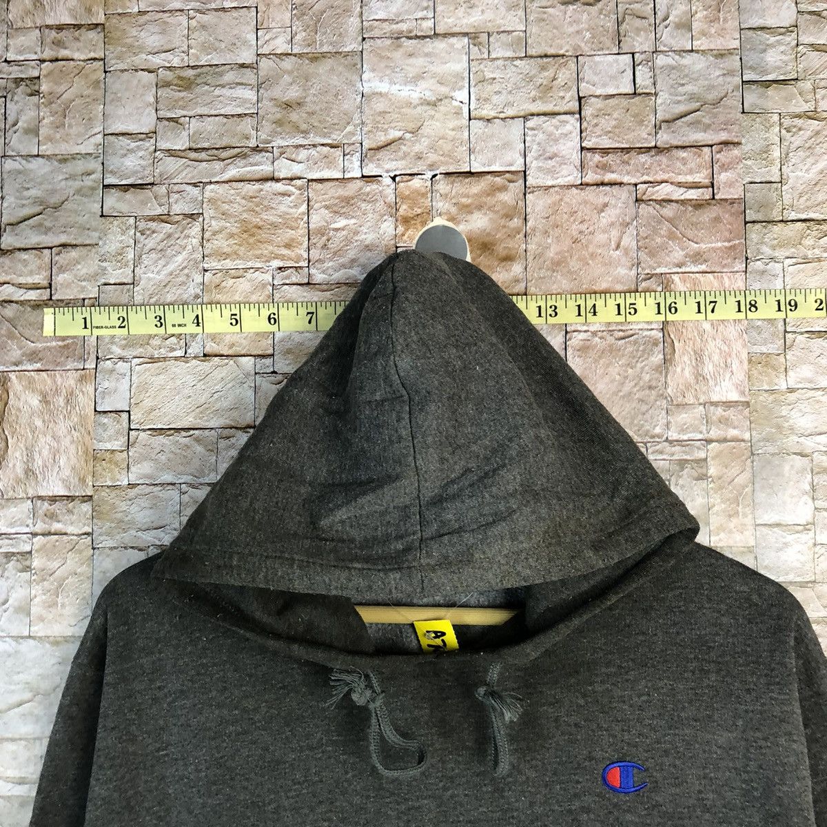 Champion Champion vintage plain Grey Hoodie #A706 Size US M / EU 48-50 / 2 - 4 Thumbnail