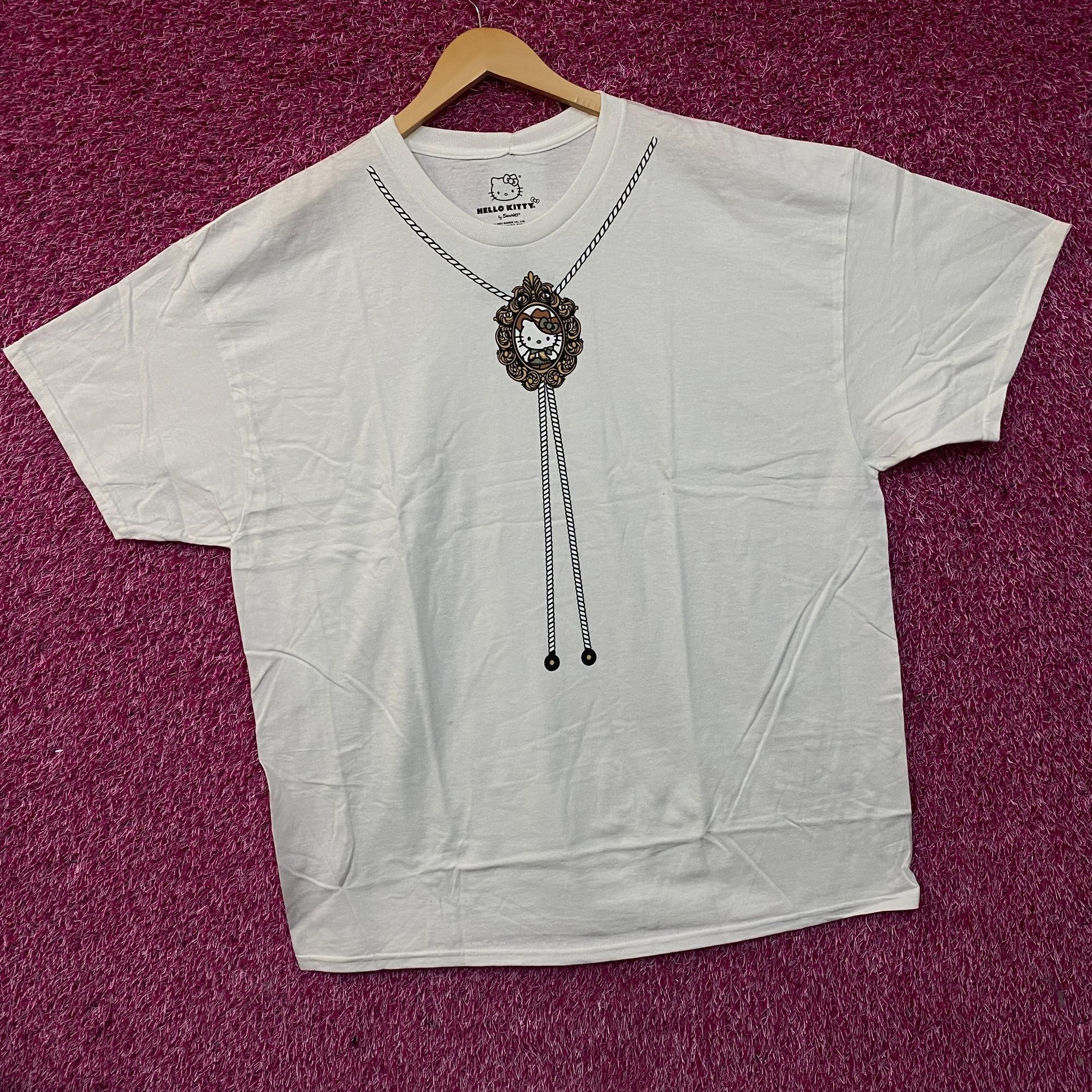 Other Sanrio Hello Kitty Bolo Tie Cute Graphic T-Shirt XL Size US XL / EU 56 / 4 - 3 Thumbnail