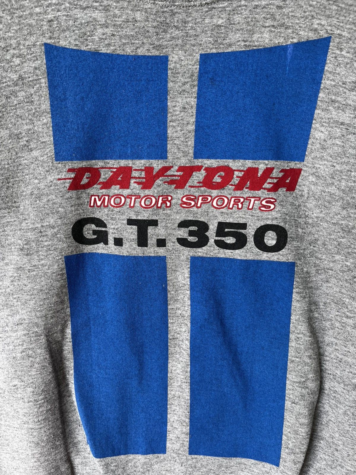 Jerzees × Vintage Vintage 90s Daytona G.T 350 Staff Sweatshirt Size US L / EU 52-54 / 3 - 3 Thumbnail